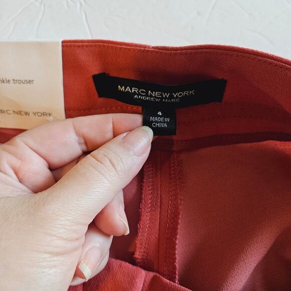 Marc New York Ankle Trouser Pants Women's 4 Work Office Business - Picture 7 of 8